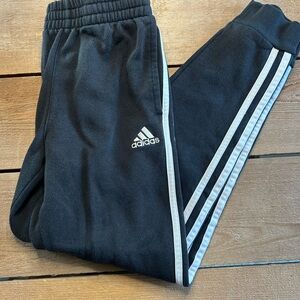Adidas Kids Black Track Pants